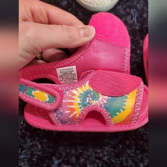 NWOT 2 pair RO+ME BABY SANDALS - Picture 4 of 13